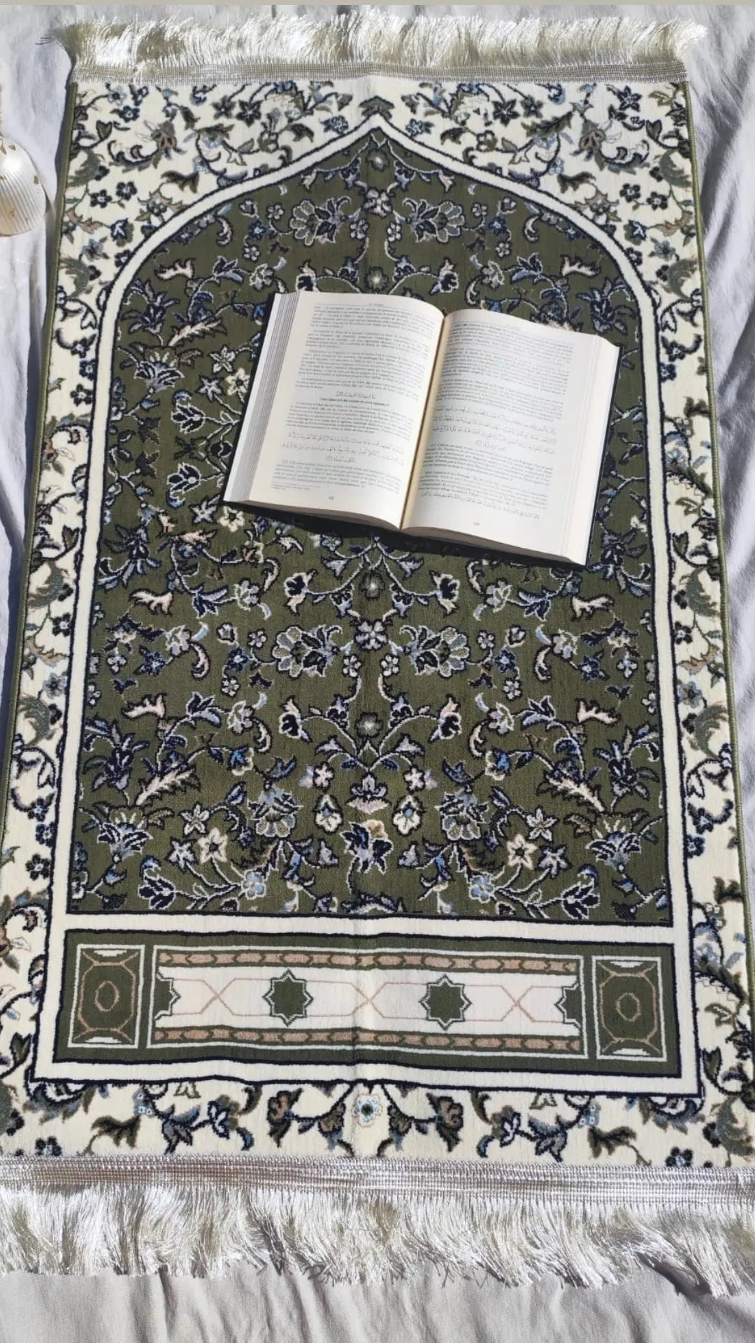 Tapis de prière Nabawi Rawda - Sajada Madyan - Haut de Gamme - Madyanah