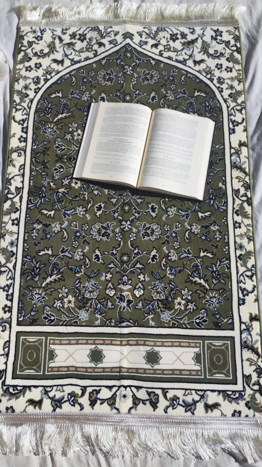 Tapis de prière Nabawi Rawda - Sajada Madyan - Haut de Gamme - Madyanah