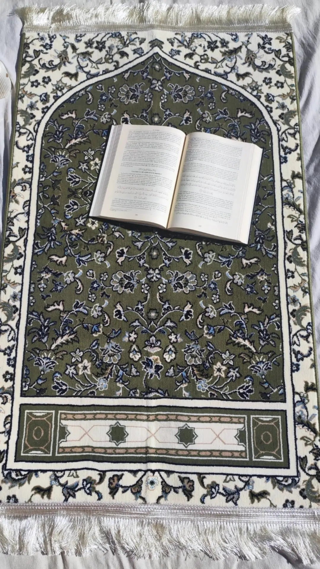 Tapis de prière Nabawi Rawda - Sajada Madyan - Haut de Gamme - Madyanah